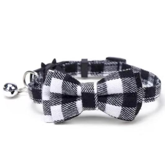 Fifth Avenue Feline Plaid Cat Collar