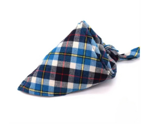 Saranac Lake Plaid Bandana