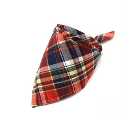 Adirondack Campfire Plaid Bandana