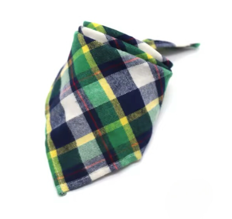 Catskill Forest Plaid Bandana