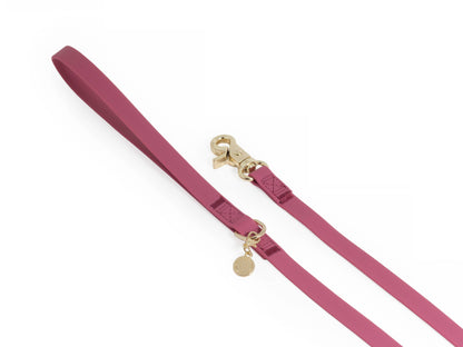 Ultra Lightweight Burgundy Cloud Dog Leash - All-Weatherproof & Odor-Resistant